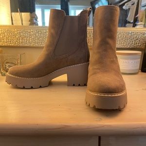 Dolce Vita Tattler Boots in color Mushroom. Fits like a size 8.5